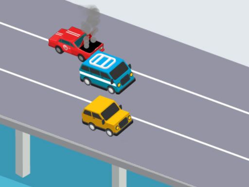 Driver Highway - browser game screenshot