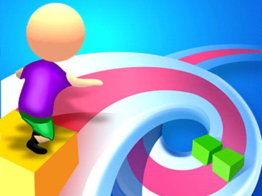 Cube Surfing 2 - browser game screenshot