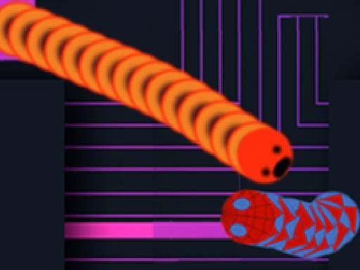 Worm Slither - browser game screenshot