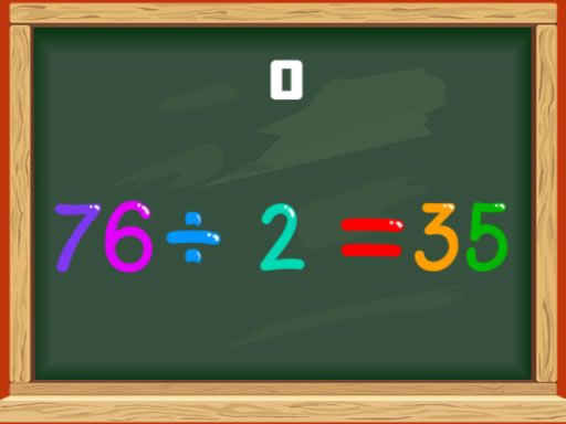 Equations Right or Wrong - browser game screenshot