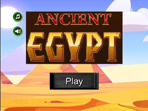 Ancient Egypt - match 3 game - browser game screenshot
