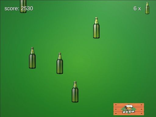 Beer Catcher - browser game screenshot