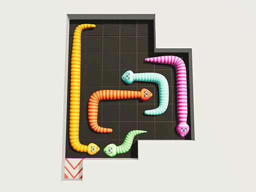 Snake Puzzle - browser game screenshot