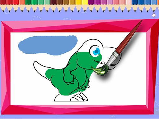 Super Coloring Game - browser game screenshot