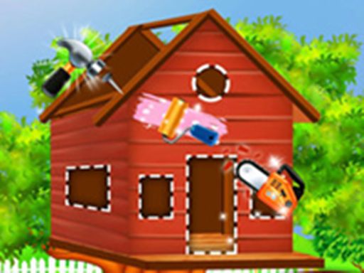 Baby Taylor Builds A Treehouse - browser game screenshot