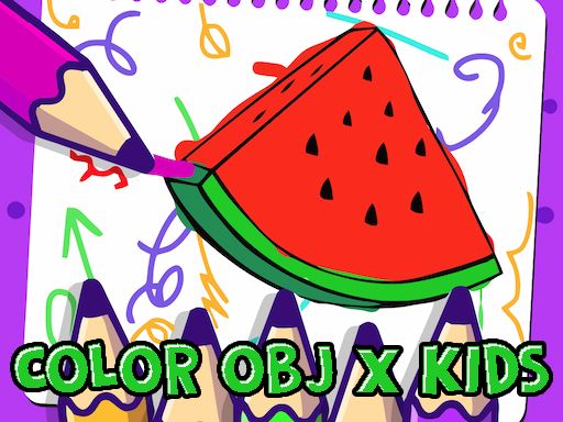 Color Objects For kids - browser game screenshot