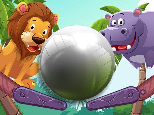 Zoo Pinball - browser game screenshot