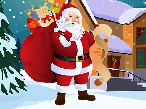 Christmas Differences - browser game screenshot