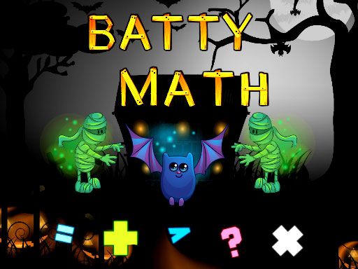 Batty Math - browser game screenshot