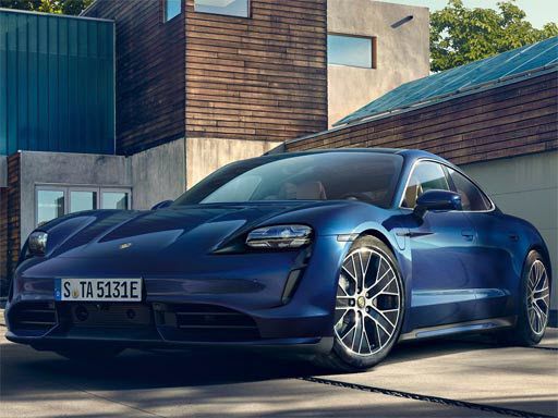 Porsche Taycan Puzzle Porsche Taycan Puzzle - browser game screenshot