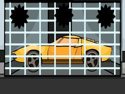 Lamborghini Car Escape - browser game screenshot