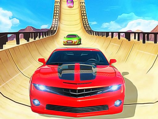 Car Stunts New Mega Ramp Car Racing Game - browser game screenshot