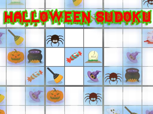 Halloween Sudoku - browser game screenshot