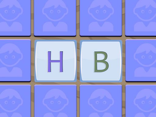 Alphabet Memory Game - browser game screenshot