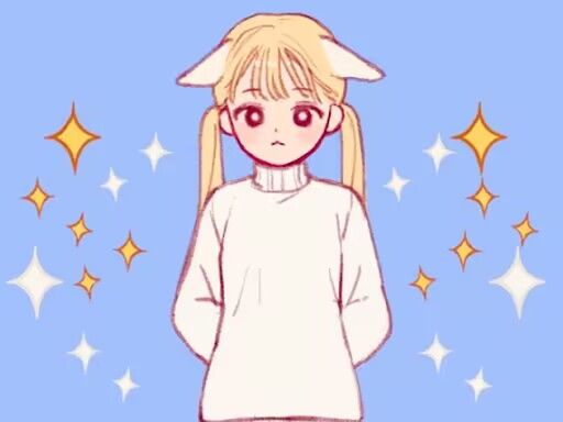 Pencil Girl Dress Up - browser game screenshot