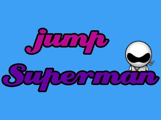 Superman jump - browser game screenshot
