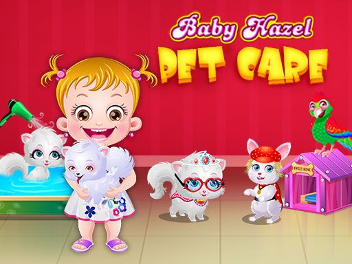Baby Hazel Pet Care - browser game screenshot