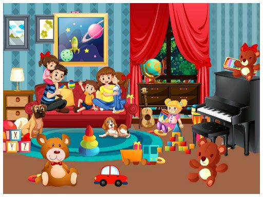 Hidden Toys Hidden Toys - browser game screenshot