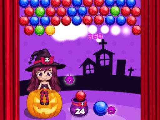 Blase Schütze Halloween - browser game screenshot
