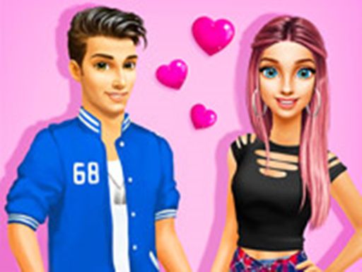 High School Summer Crush Date - Makeover Game - browser game screenshot