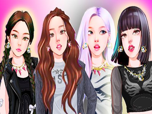 BlackPink Dress Up - browser game screenshot