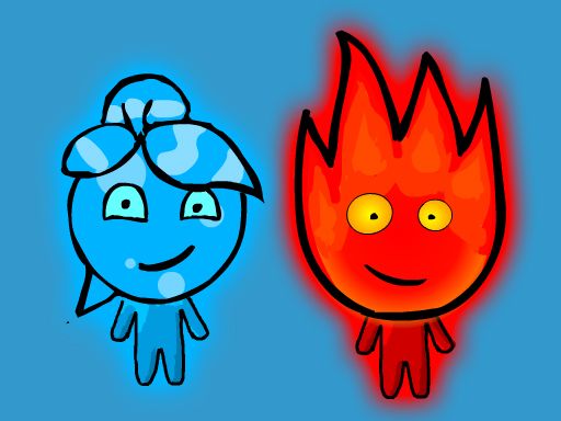 Fireboy And Watergirl 3 In The Ice Temple	 - browser game screenshot