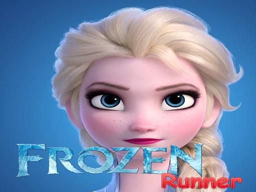 Frozen Elsa Runner! Games for kids - browser game screenshot