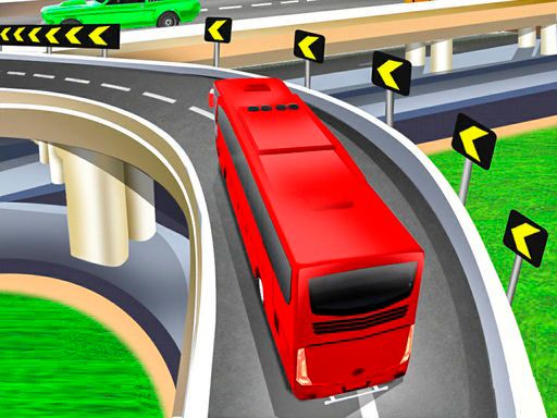 City Coach Bus Simulator 2018 - browser game screenshot