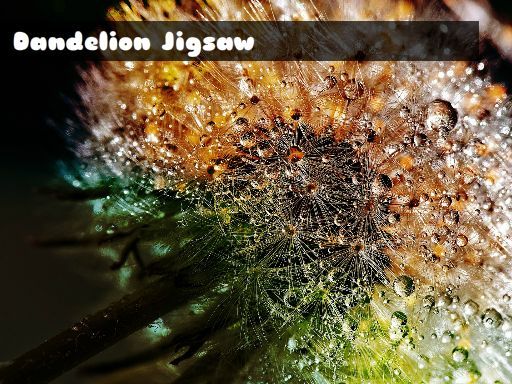 Dandelion Jigsaw Dandelion Jigsaw - browser game screenshot