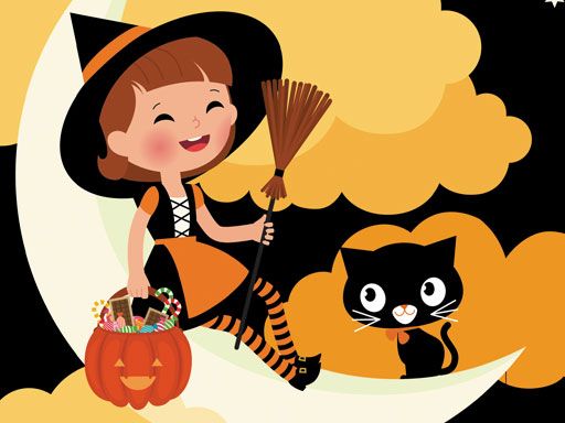 Little Witch Puzzle Little Witch Puzzle - browser game screenshot
