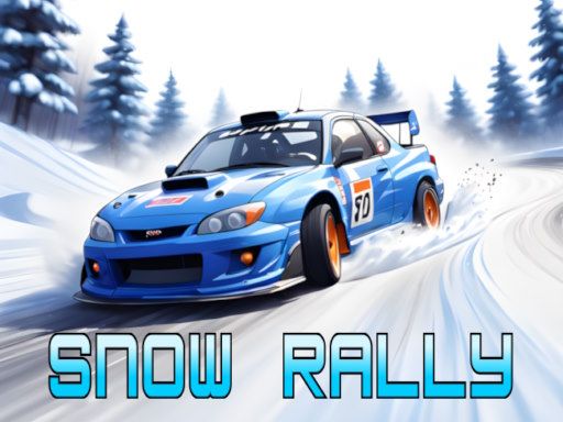 Snow Rally - browser game screenshot