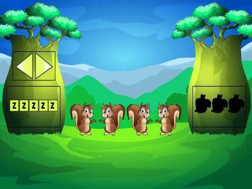Grassy Land Escape - browser game screenshot