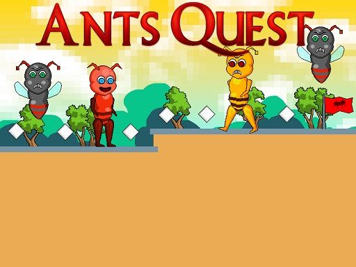 Ants Quest - browser game screenshot