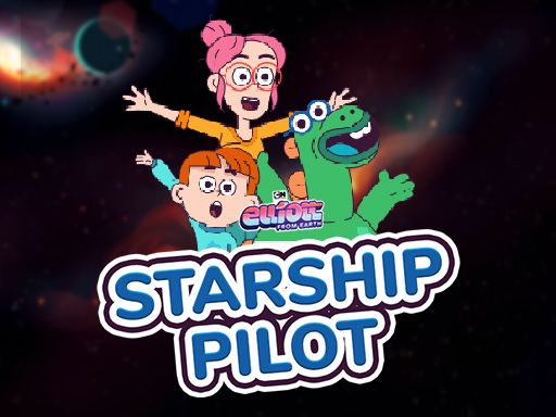 Elliott From Earth - Space Academy: Starship Pilot - browser game screenshot