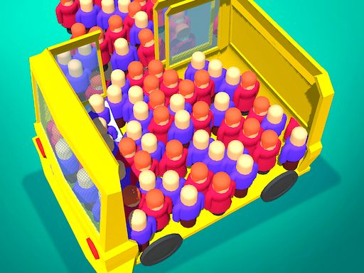 Overloaded Bus - browser game screenshot