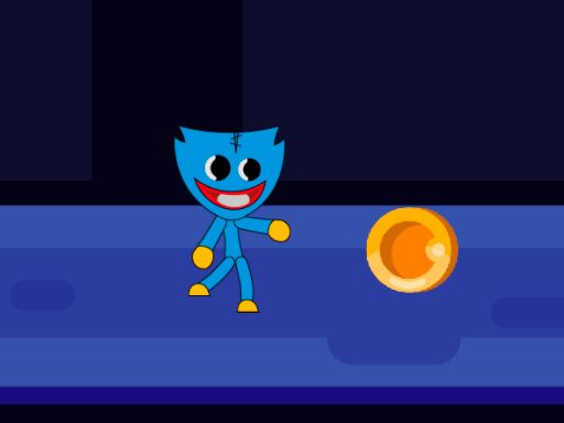 Huggy Wuggy Run - browser game screenshot
