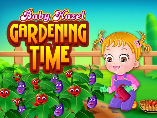 Baby Hazel Gardening Time - browser game screenshot