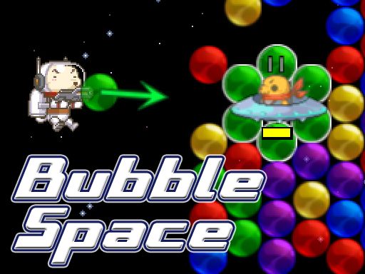 Bubble Space - browser game screenshot