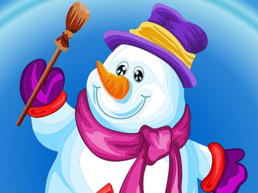 Snowman Dress up - browser game screenshot