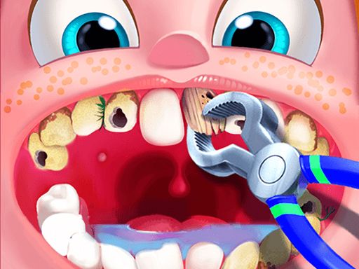 Pop Star Dentist - browser game screenshot