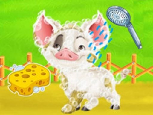 Baby Taylor Farm Tour & Animal Caring - browser game screenshot