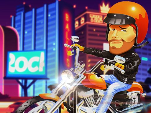 Biker Stars Racer - browser game screenshot