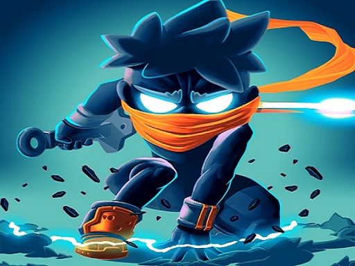 Mr NINJA Glory - browser game screenshot