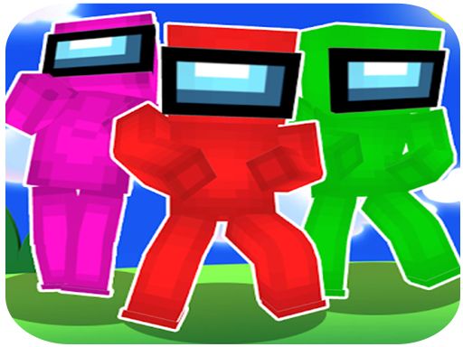 Blocky Among Road - browser game screenshot