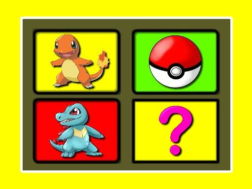 Pokemon Memory Time Pokemon Memory Time - browser game screenshot