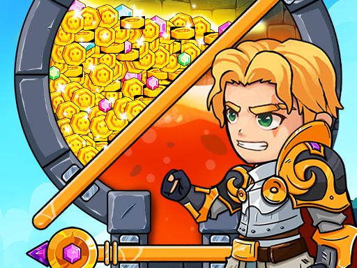 Hero Treasure Hunt - browser game screenshot