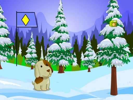 Escape From Snow Land - browser game screenshot