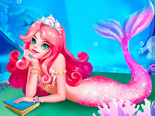 Magic Mermaid Salon - browser game screenshot