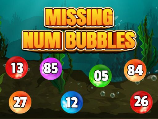 Missing Num Bubbles Missing Num Bubbles - browser game screenshot