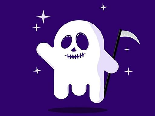 Happy Ghost Puzzle Jigsaw - browser game screenshot
